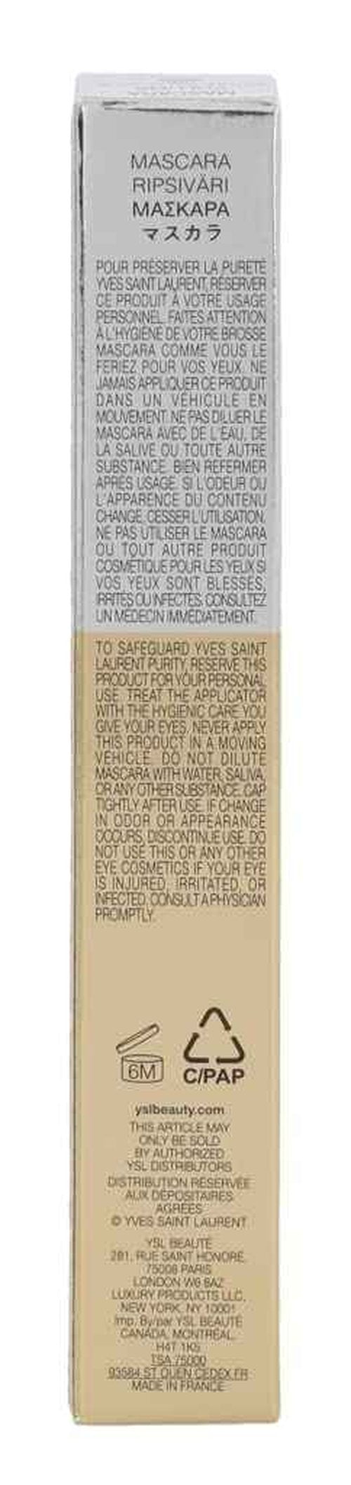 Yves Saint Laurent Volume Effect Faux Cils Luxurious Mascara for Women, Rich Brown, 0.2 Ounce,C-YS-035-Y0