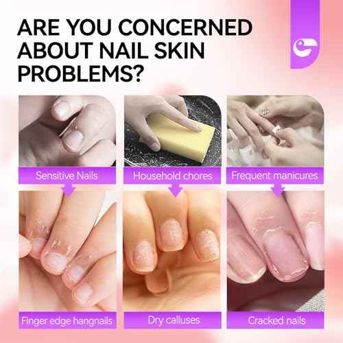 gelike ec Cuticle Cream for Dry Damaged Cuticles Organic Nail Cuticle Remover for Dry, Rough Hands Cracked Rigid Skin - Professional for Salon Home Use