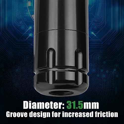 ATOMUS Wireless Tattoo Machine Kit Rotary Tattoo Machine Kit with Cordless Tattoo Power Supply 40pcs Cartridge Needles Practice Skin Ink Cups (Black RCA Machine + Wireless RCA Power Supply)