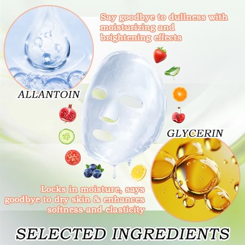 22PCS Face Mask Set,Moisturizing Facial Sheet Mask,Hydrating Face Mask Skin Care