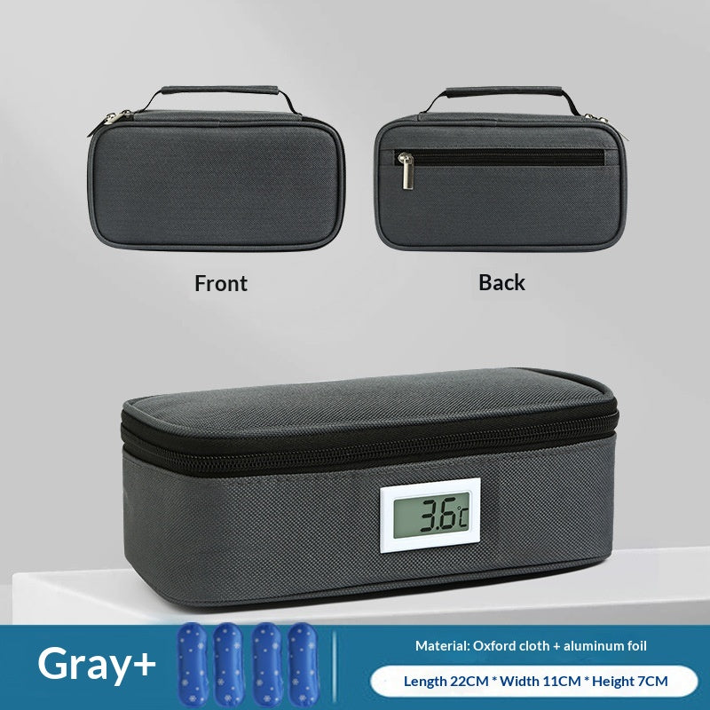 Insulated Portable Medical Bag for Insulin & Medications - Eco Friendly Thermal Carrier