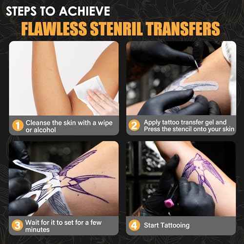 Neebol Tattoo Stencil Printer with LED Screen, Wireless Tattoo Printer Machine, 10pcs Stencil Paper, Bluetooth Portable Tattoo Machine for Artists & Beginners, Compatible with Smartphone & PC