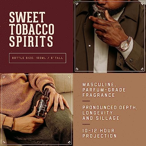 18.21 Man Made Men¡¯s Cologne, 3.4 fl. oz - Long-Lasting Eau de Parfum for Men; Bold Scent with Rich Undertones and Masculine Aromatics in Sweet Tobacco, Spiced Vanilla, Noble Oud & Absolute Mahogany