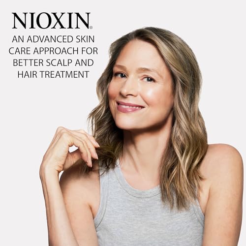Nioxin System Kit 1, Cleanse, Condition, & Treat the Scalp for Thicker & Stronger Hair, 3 Month Supply + Night Density Rescue, Overnight Leave-in Antioxidant Serum for Hair Density Thickness