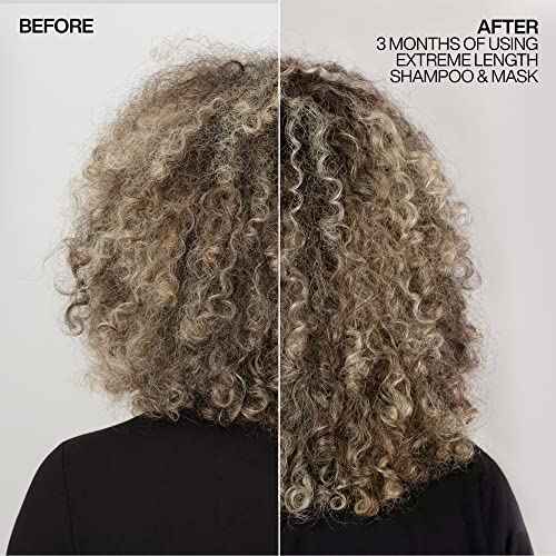 Redken Redken Extreme Length Triple Action Treatment Mask, Rinse-Out Mask With Biotin & Niacinamide