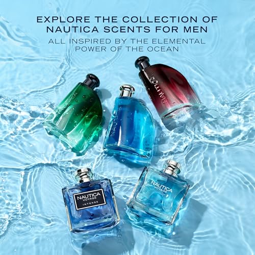 Nautica Voyage N-83 Deo Body Spray 6 fl oz (Pack of 1), Notes of Spicy Mint, Cardamom, and Musk, Men's Fragrance, Long Lasting, Everyday Fragrance