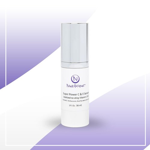 Professional Grade Super C & E Serum for Glowing Skin – Stabilized, Non-Stinging Vitamin C Formula – Vegan, Cruelty-Free, Anti-Dullness Face Serum – 1 oz