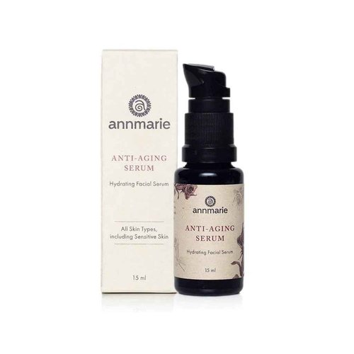 Annmarie Skin Care Anti-Aging Serum - Aloe-Vera Based Serum with Hyaluronic Acid & Herbal Extracts. Firming Serum for Dry Skin, Fine Lines & Wrinkles, For All Skin Types (15ml, 0.5 fl oz)