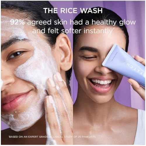 TATCHA The Rice Wash | Soft Cream Facial Cleanser Washes Away Buildup Without Stripping Skin For A Luminous Complexion 4 oz