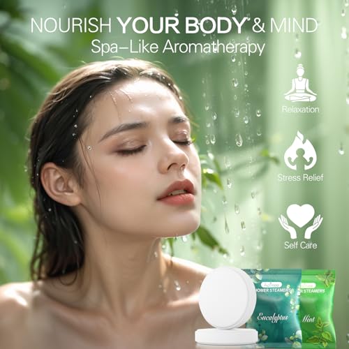 Aofmee Shower Steamers Aromatherapy 22 Pack - Shower Bombs Mothers Day Gifts for Her and Mom, Shower Tablets with Essential Oils for Relaxation, Home Spa Self Care Birthday Gifts for Women and Men