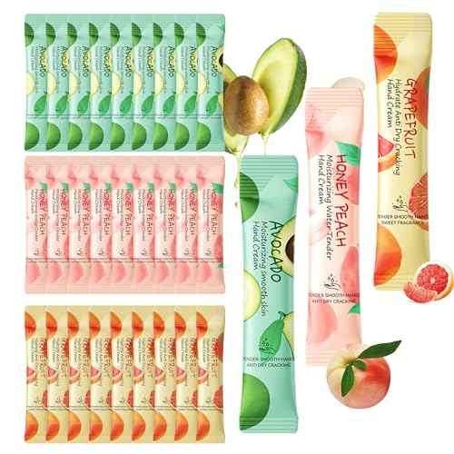 30PCS Hand Cream Gifts Set For Women Hand Care,Hydrating Travel Size Hand Lotion Bulk,Moisturizing Travel Small Hand Moisturizer for Graduation and Bridesmaid Gifts