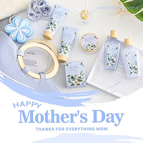 Green Canyon Spa Gift Baskets for Women, Spa Sets for Her, Bath Sets for Women Gift, Spa Gift Basket Sets with Shower Gel, Body Lotion,Mothers Day Gifts for Her