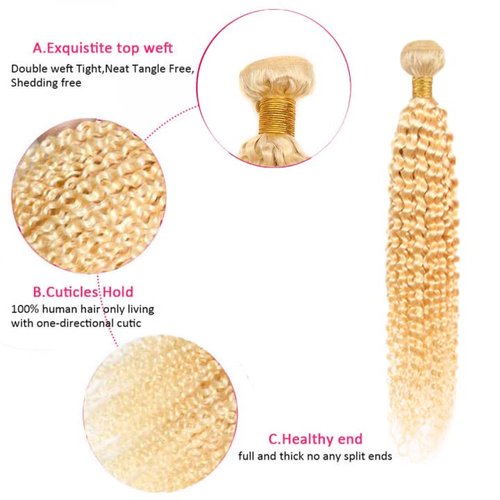 613 Bundles Blonde Water Wave Bundles Human Hair 613 Wet and Wavy Bundle 24 26 28 Inch Brazilian Virgin Hair 613 Beach Wave Bundle 300g