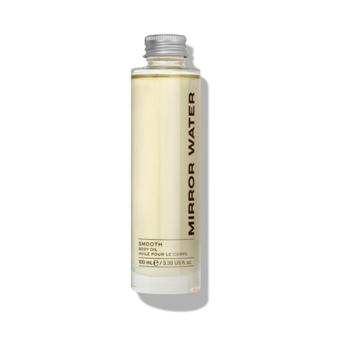 MIRROR WATER - Smooth Body Oil | Nourishing, Softening, Smoothing | Non-Greasy, Quick Absorbing | Vegan, Cruelty-Free | Sulfate + Phthalate + Paraben Free (3.38 fl oz | 100 mL)