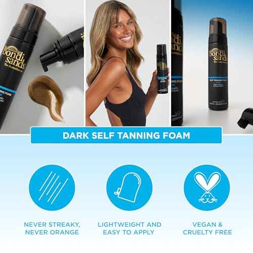 Bondi Sands Self Tanning Foam | Lightweight, Self-Tanner Foam Enriched with Aloe Vera and Coconut Provides an Even, Streak-Free Tan