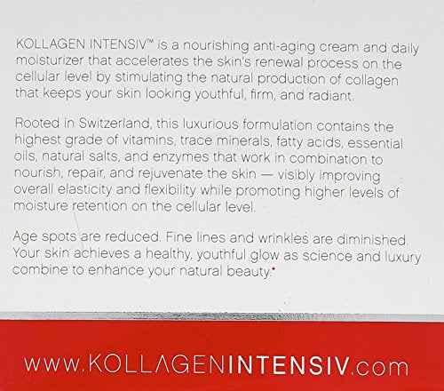 Kollagen Intensive Anti-Aging Wrinkle Cream/Daily Moisturizer, 2 Ounce