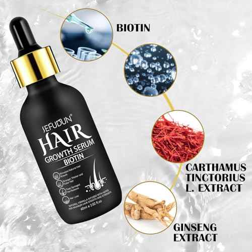 Generic 5% Minoxidil for Men and Women Hair Growth Kit, Minoxidil for Men Beard Growth Kit, Biotin Hair Growth Serum & 5% Minoxidil Treatment for Stronger Thicker Longer Hair -2.02 Fl.Oz