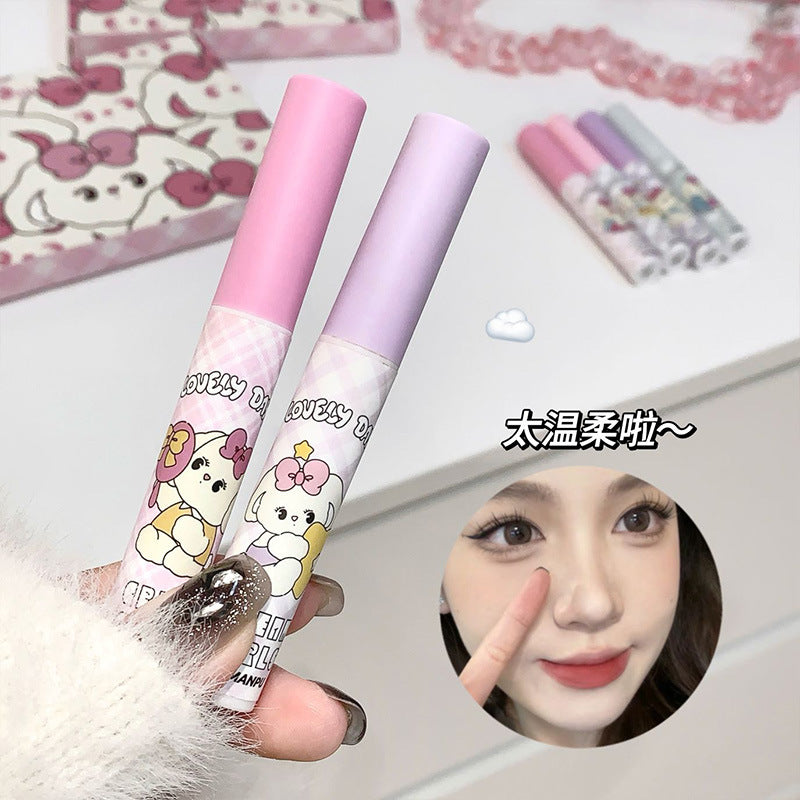 Cute Rabbit Lip Gloss Set - Natural, Discoloration Resistant 6-Piece