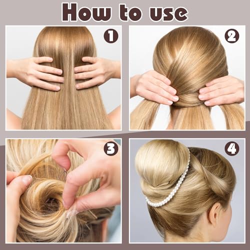 480 Pcs Bobby Pins Hair Pins Kit, U Shaped Hair Pins for Buns, Hair Pins for Women, Hair Rubber Bands with Box, 2/2.36/2.76inch Black Bobby Pins Brown Hair Blonde Hair Pins for Styling