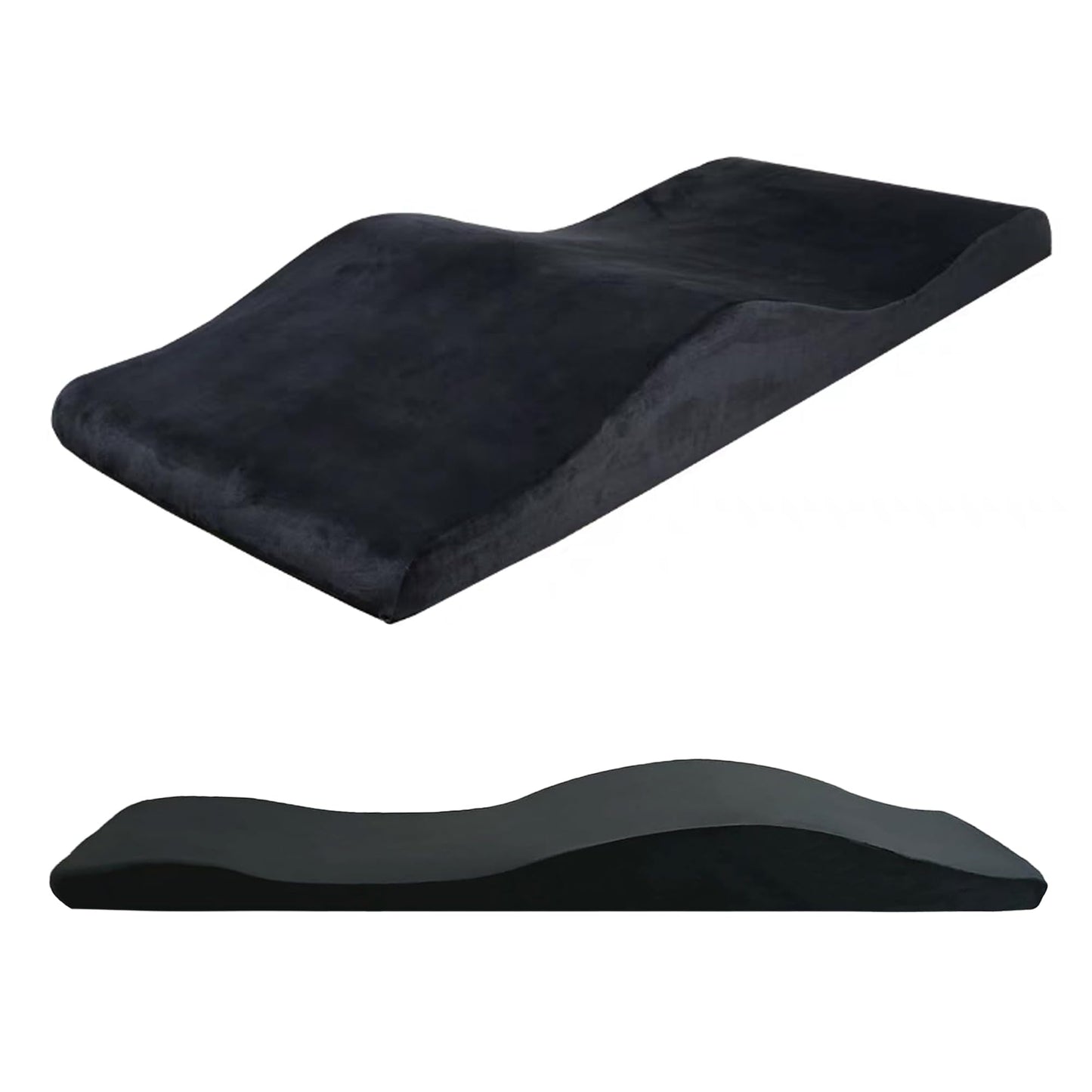 Lash Bed Foam Topper, Massage Table High-Density Foam Mattress, Ergonomic Curved Lash Bed Topper Cushion for Beauty Salon