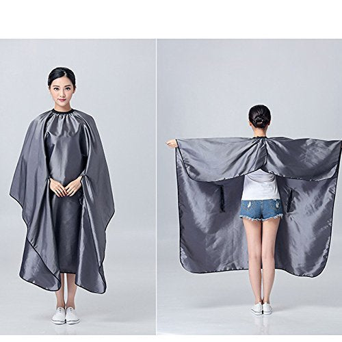 Hair Cut Hairdressing Cape Cloth Apron Stretch Out Hand Waterproof Salon Barber Gown 57 x 63