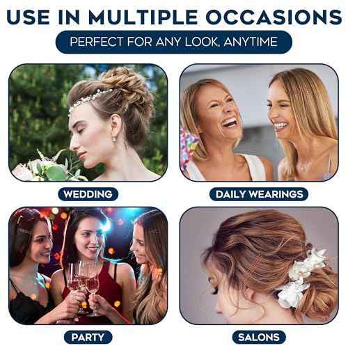 300 Pack Brown Bobby Pins Set by Luxurecourt, 3 Assorted Sizes of Large and Small Premium Bobby Pins + Regular Size U Shaped Hair Pins for Buns, Updo Style - Nonslip with Rounded Ends.