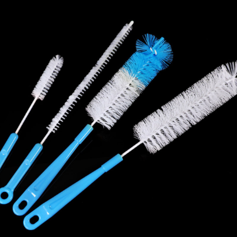 Long-Handled Insulated Cup Cleaning Brush Set - Multi-Color Household Tool