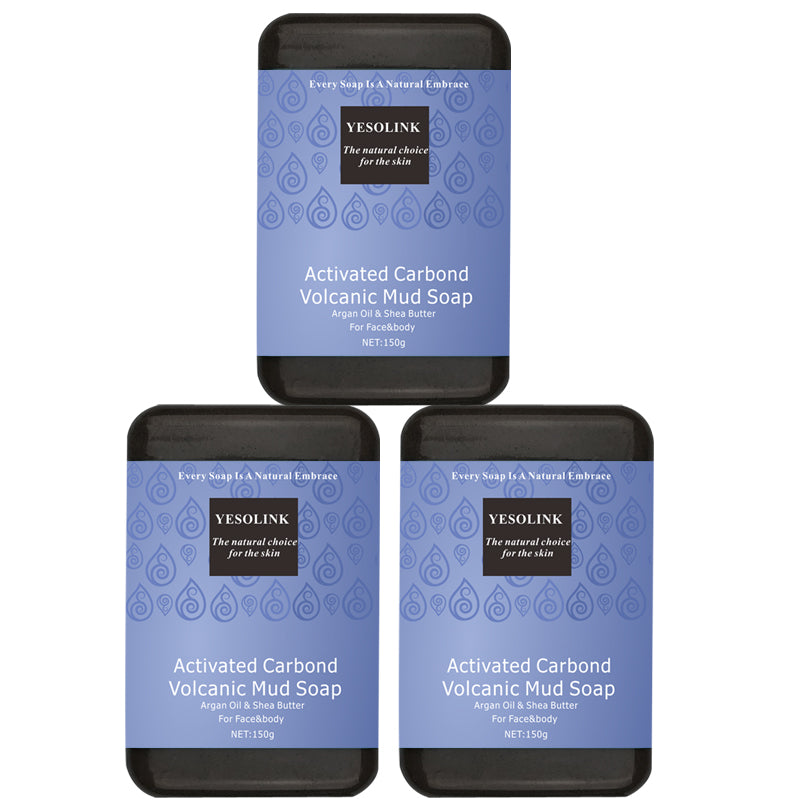 Bamboo Charcoal Essential Oil Bar Soap - 150g