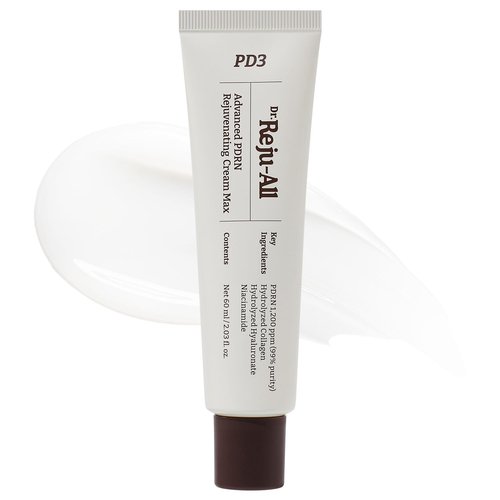 Dr. Reju-All Advanced PDRN Rejuvenating Cream – 99% Pure Salmon DNA PDRN Face Moisturizer – Optimal 1200ppm Concentration for Glow Skin – Korean Anti-Aging Skin Care Face Cream - 2.0 Fl Oz