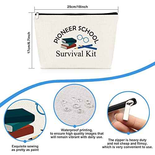 Pioneer Gift JW Gift Makeup Bag for Women Pioneer Gift for Pioneers Cosmetic Bag Pioneer Student Gift Jw Ministry Gifts Pioneer Life Cosmetic Pouch Travel Toiletry Bag Christmas Gift