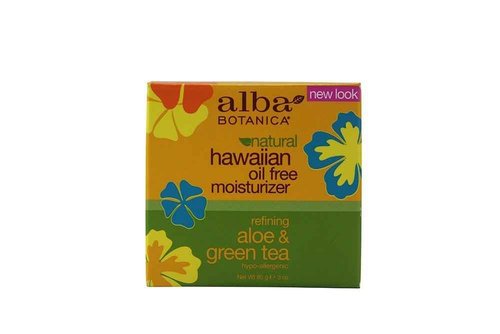 Alba Botanica Hawaiian Oil-Free Moisturizer, Refining Aloe & Green Tea 3 oz5