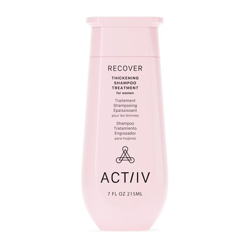 ACTIIV Recover Thickening Shampoo Treatment For Women | Supports the Appearance of Fuller, Healthier-Looking Hair, Supports Scalp Health, Plant-Based, Color-Safe, Vegan, All Hair Types, 215 mL / 7 oz