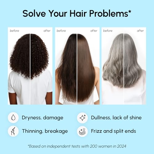 MAREE Hair Oil for Frizzy - Hair Vitamins Keratin Styling Capsules 2 PACK with Jojoba & Argan Oil - Anti Frizz Serum for Women - Frizzy, Damaged, Dry & Curly - S?rum Gotas & Aceite Para el Cabello