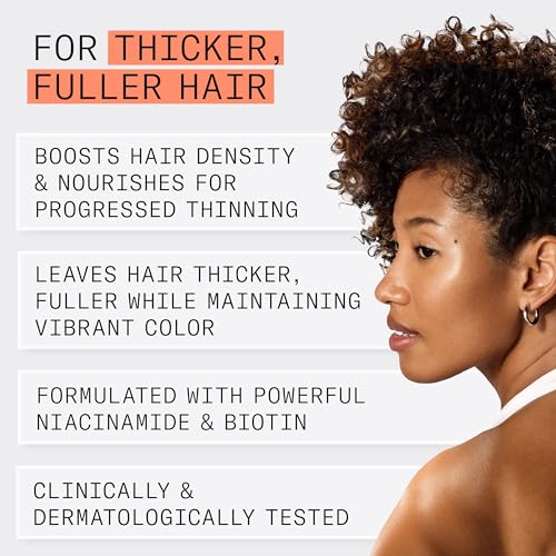 Nioxin Scalp + Hair Thickening System Kits | For Natural, Colored, & Damaged Hair with Light to Progressed Thinning | Strengthen & Boost Hair Density with Niacinamide & Biotin | 1 Month Supply