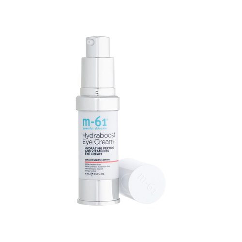 m-61 Hydraboost Eye Cream | Moisturizing, Firming Undereye Cream with Hyaluronic, Glycolic, Vitamin B5, and Peptides. Dermatologist Tested with Clinical Trial Results. For All Skin Types - 0.5 Fl Oz
