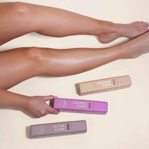 MineTan Deluxe Bronze Self Tanner Bundle | Achieve Dark Bronzed | Glowing Skin From Head To Toe | Includes Double Dark Sunless Tanning Mousse | Fake Tanning Lotion | Face Mist & Self Tan Mitt
