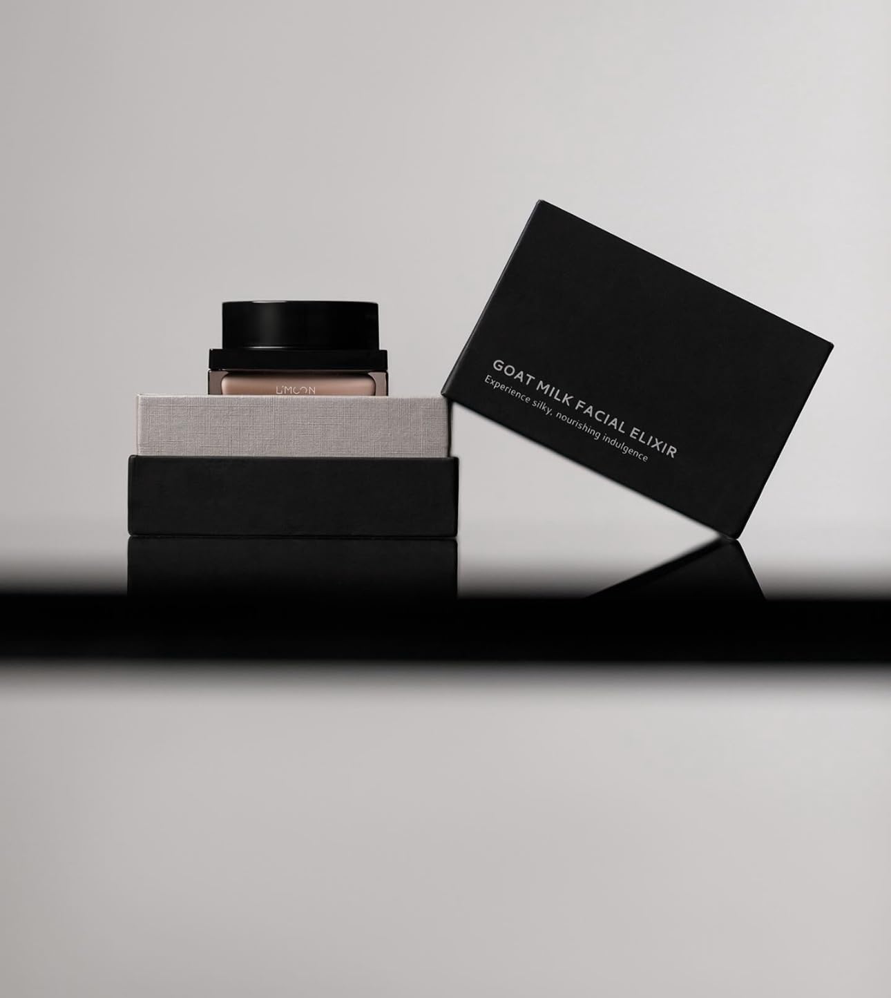 L'Moon Organic Goat Milk Facial Elixir Cream - Rejuvenating Face Cream, Anti-Aging Moisturizing Face Cream, Moisturizerface, Hydrating Facial, Fragrance Free Cream, Power Moisturizer Cream 1.69 fl oz