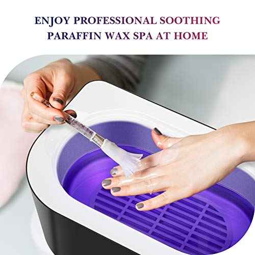 KARITE Paraffin Wax Refills, 10 Pack Lavender Scented Paraffin Wax Beads Blocks for Paraffin Bath, Paraffin Wax Machine Refills for Hand Feet Dry Skin,Rrelieves muscle fatigue, Hydration and nourish