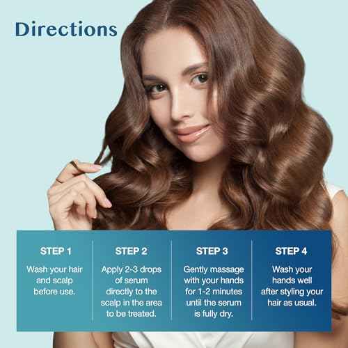 5% Minoxidil Hair Growth for Men and Women: Extra Strength Beard Regrowth Treatment Serum with Minoxidil and Biotin for Thinning Hair Loss to Grow Thicker Fuller 60ml 3 Bottles