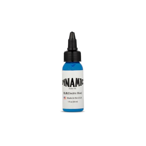 Dynamic Color Co - Merica Color Ink Tattoo Set, Includes a 1oz bottle of each: Blue, Electric Blue, Fire Red, Burgundy Red, and Triple White.