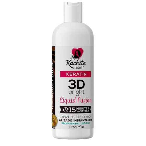 NEW Brazilian Keratin Treatment Hair Straighteners IMPROVED FORMULA 3D Hight Bright Kachita Spell Made in USA (32 floz)