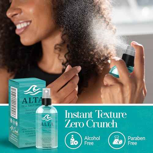 All Goods Alta 10oz Sea Salt Spray For Hair ? Beach Dry Ideal for Add Volume &Texture for Women & Men.