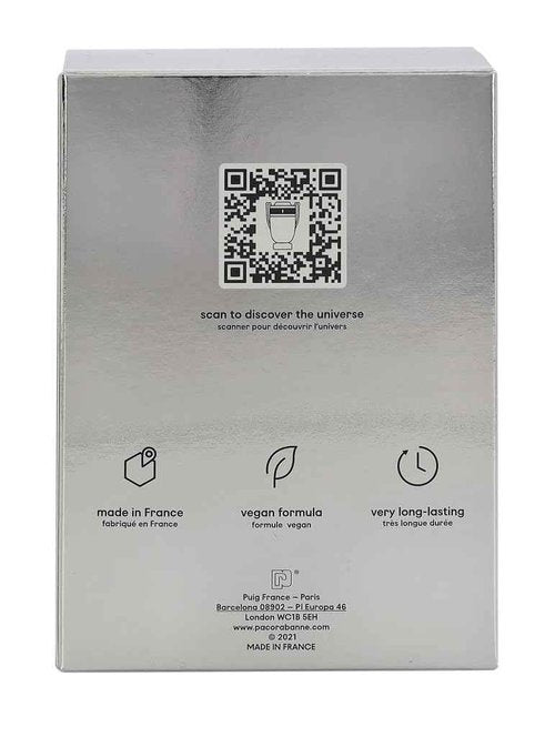 Invictus Platinum by Paco Rabanne for Men 1.7 oz Eau de Parfum Spray