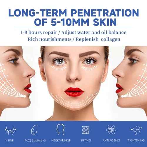 Double Chin Lifting Mask, Lift Chin Mask, Reusable Silicone Double Chin Strap Sleep Masks, Say Goodbye to Your Double Chin - Get a Sculpted Jawline in 3 Weeks (2PCS)