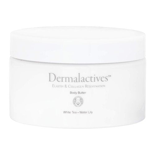 Dermalactives Replenishing & Nourishing Body Butter - All Natural Way To Provide Your Skin With a Protective Layer That Will Keep Your Skin Smooth, Soft and Healthy (White Tea - Water Lily)