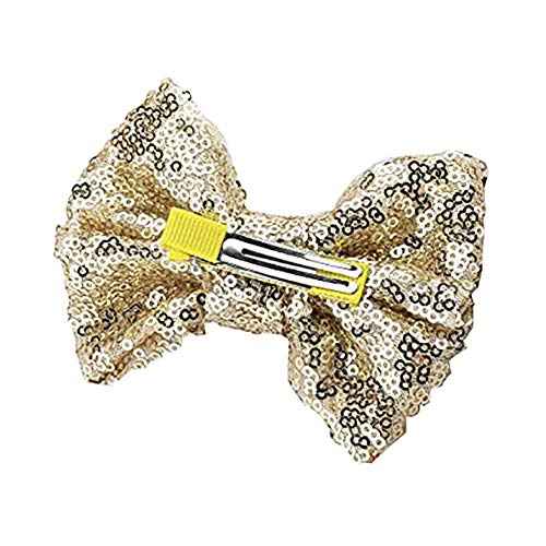 Love Fairy Fashion Bow Hairpin Sequins Hair Clip Multicolor 0ptional for Children and Women (Hot Pink) free