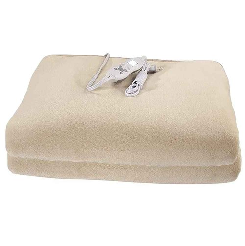 Master Massage ETL Certified Deluxe Fleece Massage Table Warmer Heater Pad Warming Therma Pad, Cream