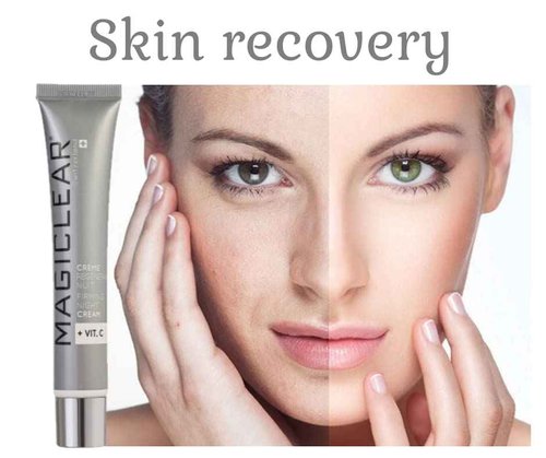 MAGICLEAR Luxury Skin Care Anti-Aging Night cream Daily Face Moisturizer with Madecassoside, Vitamin C, E, for Dark Spots with Niacinamide Swiss brand 1.76