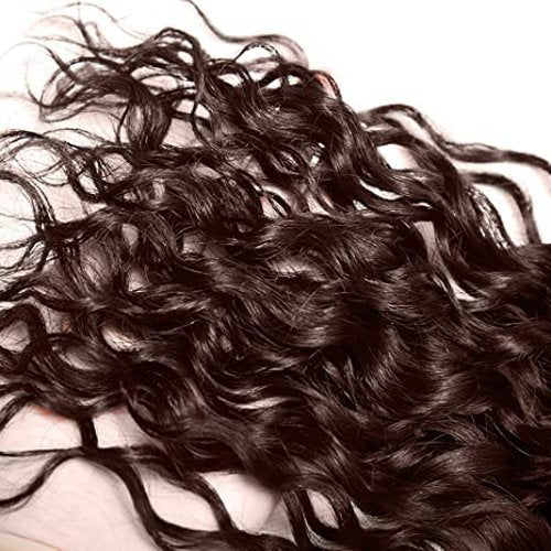 24 26 28 Inch Color #4 Bundle Medium Brown Water Wave Human Hair Bundles Dark Brown Bundle Color #4 Wet and Wavy Bundles Human Hair