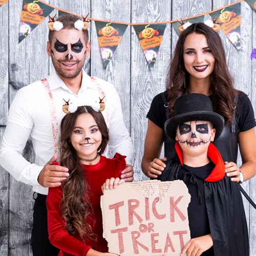 2 Pieces Reindeer Antler Hair Clips with Ears, Cute Brown Deer Costume Accessories for Christmas, Halloween, and Cosplay Party Dress-Up for Girls and Women